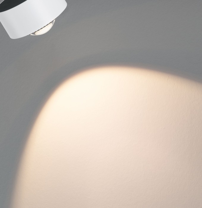 Spot pentru șină Urail, Aldan 9W alb/negru, cu flux luminos variabil [7]
