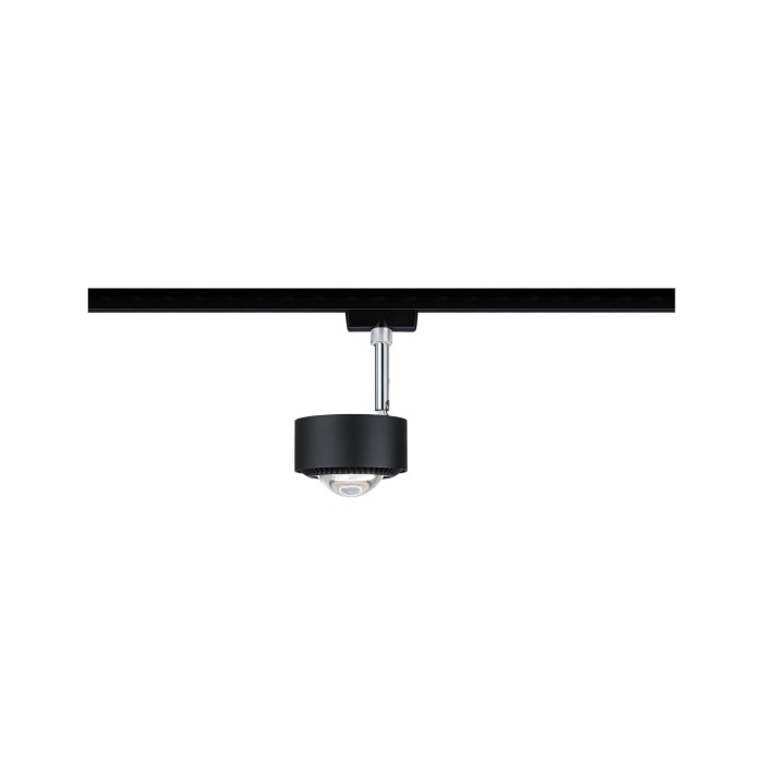 Spot pentru șină Urail, Aldan 9W negru/crom mat, cu flux luminos variabil [5]
