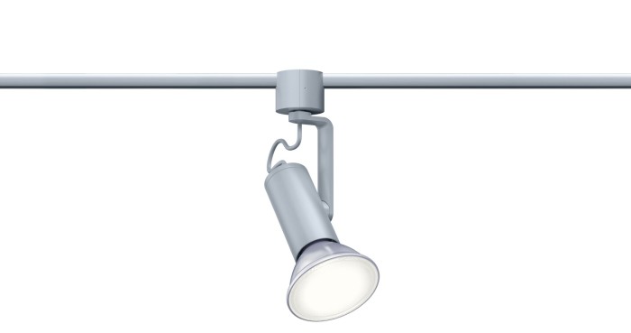 Spot pentru șină Urail, Apol II max50W E27 crom mat [2]