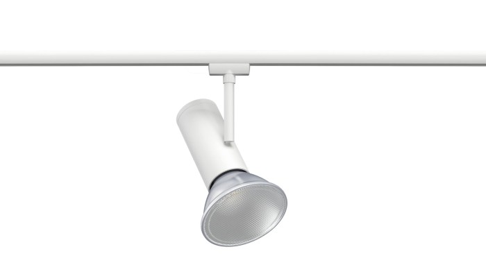 Spot pentru șină Urail, Apol max50W E27 alb [5]