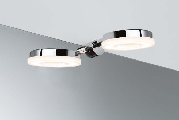 Spot pentru oglindă Becrux IP20 LED 1x4W crom 230V metal/plastic [3]