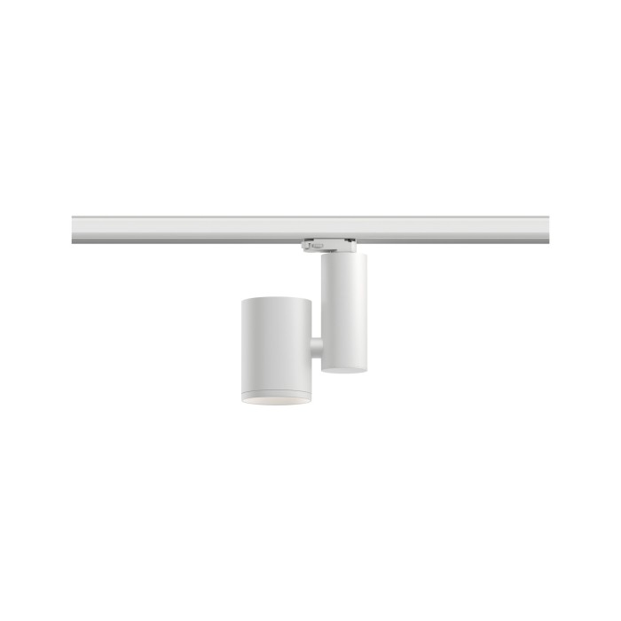 Spot pentru șină trifazică Paulmann ProRail3 LED Zeuz, 15°, 2860lm, 33W, 3000K, alb, 230V, au flux luminos variabil [3]