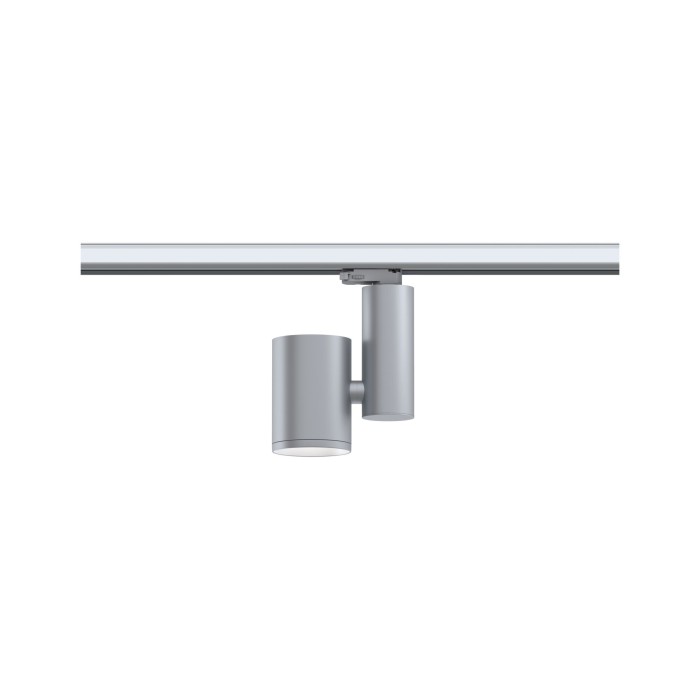 Spot pentru șină trifazică Paulmann ProRail3 LED Zeuz, 15°, 2860lm, 33W, 3000K, argintiu, 230V, au flux luminos variabil [3]
