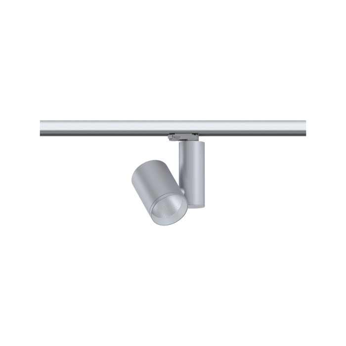 Spot pentru șină trifazică Paulmann ProRail3 LED Zeuz, 39°, 2860lm, 33W, 4000K, argintiu, 230V, au flux luminos variabil [4]