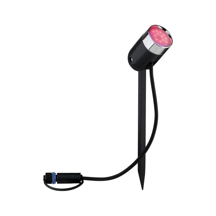Spot Pike Zigbee P&S  RGBW 4W 24V IP44 40°, antracit [3]