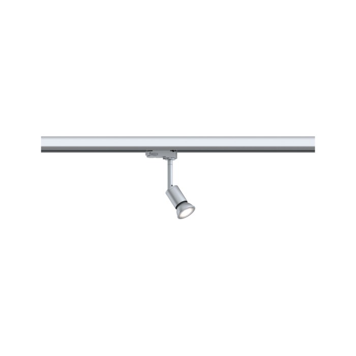 Spot Purell pentru șină Paulmann ProRail3, GU10, max. 10W, cu flux luminos variabil, 230V, argintiu-crom [4]