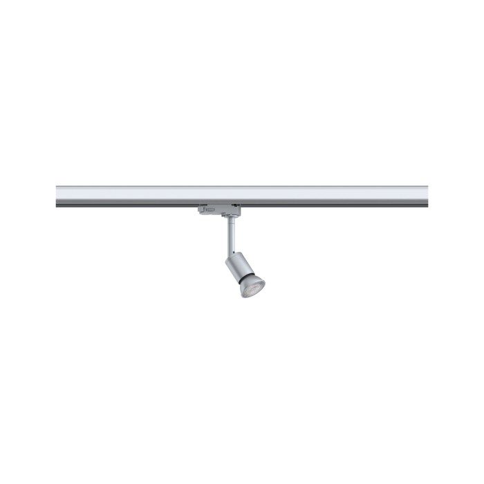 Spot Purell pentru șină Paulmann ProRail3, GU10, max. 10W, cu flux luminos variabil, 230V, argintiu-crom [6]