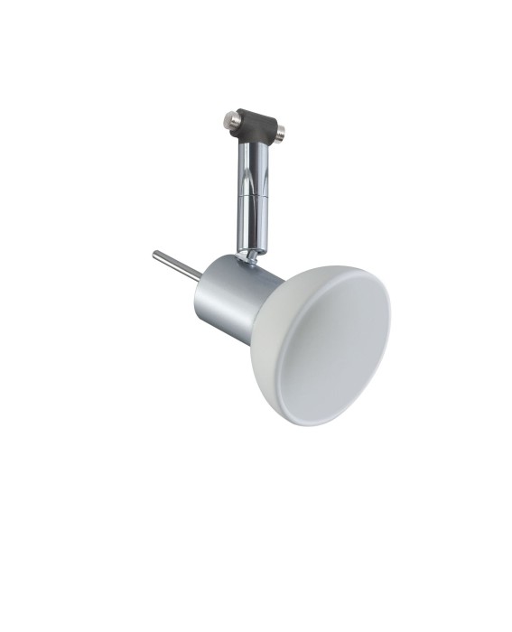 Spot Sheela pe cablu max 1x10W GU5,3 crom mat/opal 12V metal/sticlă [3]