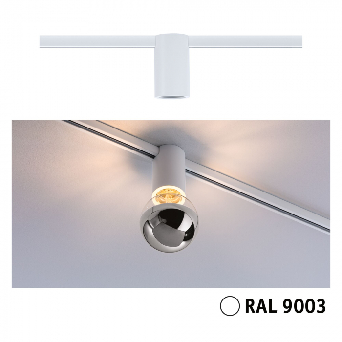 Spot soclu URail E27, max. 20W, 230V, alb Signal [6]