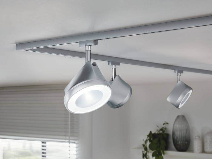 Spot URail Arena 15W 4000K, crom mat, cu flux luminos variabil [5]