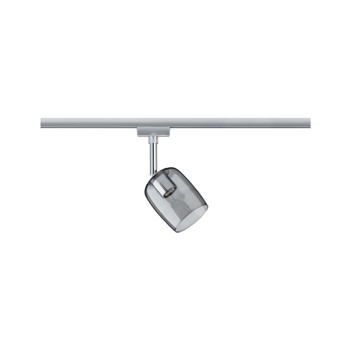 Spot URail Blossom max. 1x10W G9 crom mat/sticlă afumată 230V metal/sticlă [2]