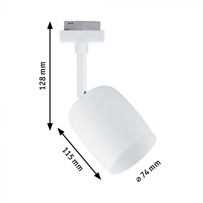 Spot URail Blossom, max10W, G9, alb Signal, 230V [3]