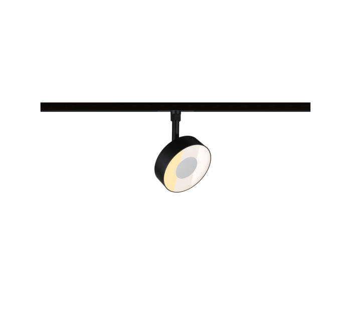 Spot URail Circle, 160lm, 5W, 2700 - 4000K, flux luminos variabil, 230V, negru mat [5]
