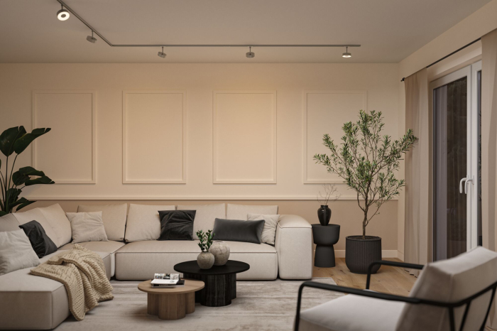 Spot Urail Circle, 250lm, 5W, 2700 - 4000K, flux luminos variabil în 3 pași, 230V, crom mat [8]