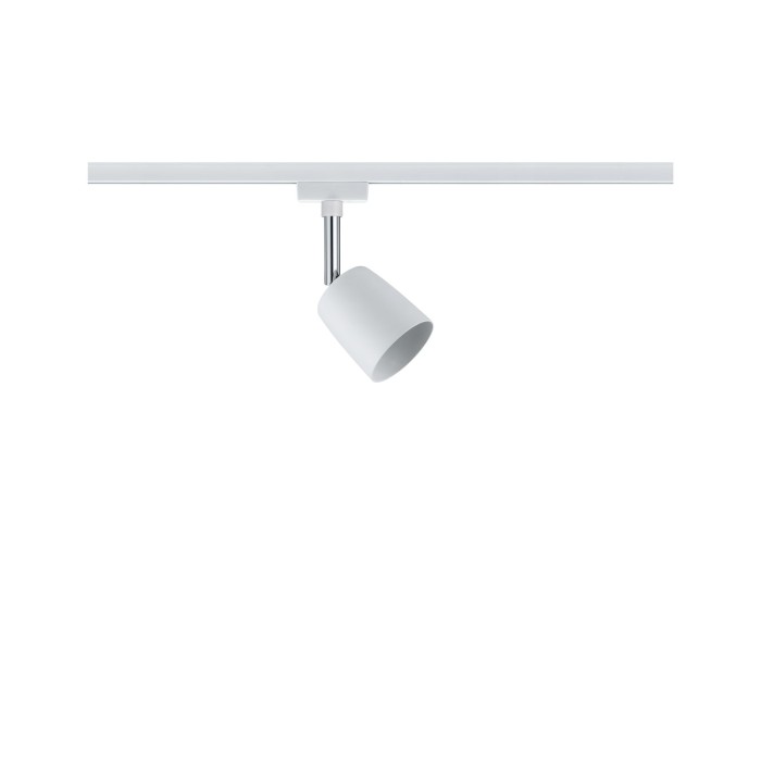 Spot URail Cover max. 1x10W GU10 alb/crom 230V metal/plastic [1]