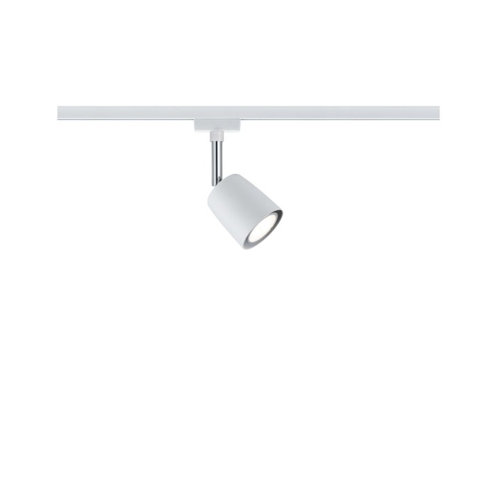 Spot URail Cover max. 1x10W GU10 alb/crom 230V metal/plastic [2]