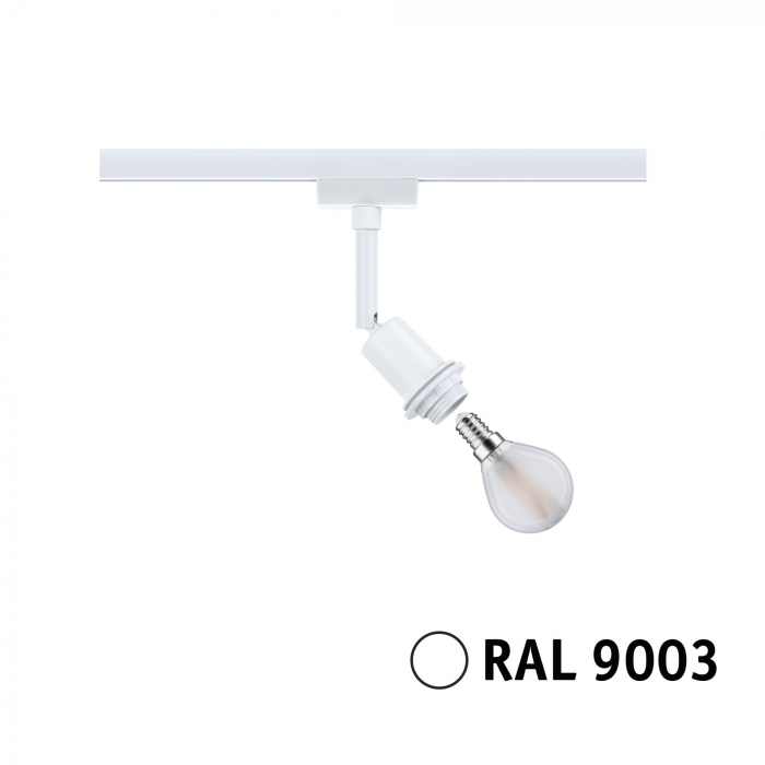 Spot URail DecoSystems Basic, E14, max. 20W, 230V, alb Signal [2]