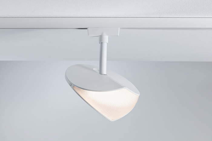 Spot URail LED Alejandro, 800lm, 10W, 3000K, 230V, alb Signal, flux luminos variabil în 3 pași [2]