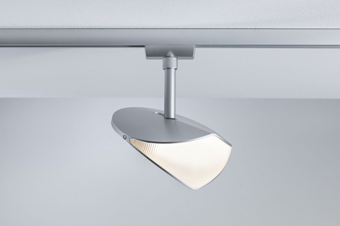Spot URail LED Alejandro, 800lm, 10W, 3000K, 230V, crom mat, flux luminos variabil în 3 pași [2]