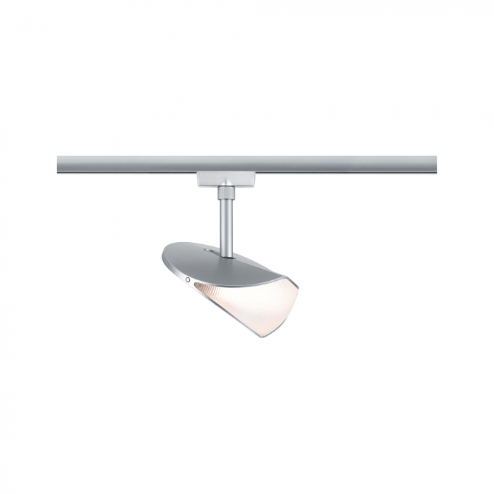 Spot URail LED Alejandro, 800lm, 10W, 3000K, 230V, crom mat, flux luminos variabil în 3 pași [1]