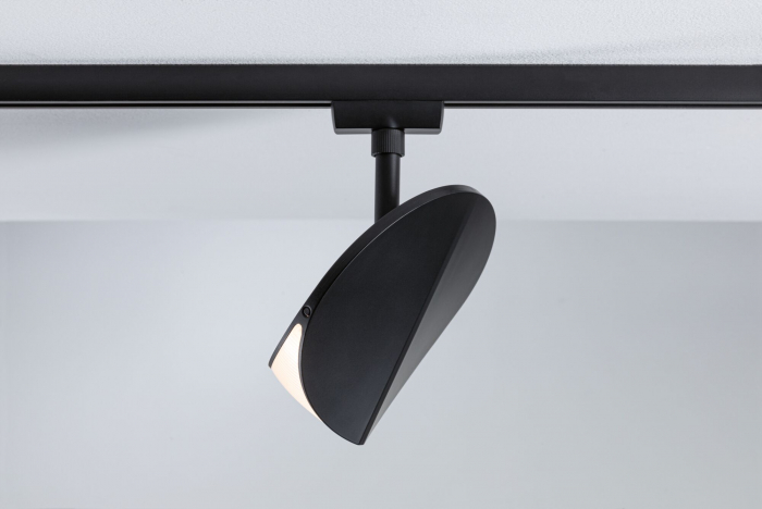 Spot URail LED Alejandro, 800lm, 10W, 3000K, 230V, negru mat, flux luminos variabil în 3 pași [3]