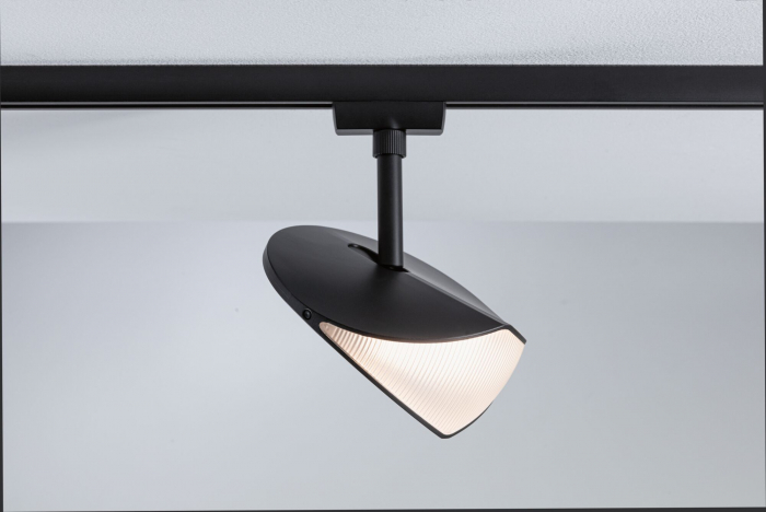 Spot URail LED Alejandro, 800lm, 10W, 3000K, 230V, negru mat, flux luminos variabil în 3 pași [2]