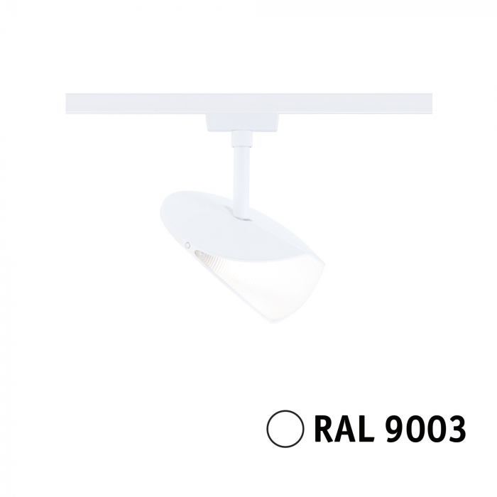 Spot URail LED Alejandro, 800lm, 10W, 4000K, 230V, alb Signal, flux luminos variabil în 3 pași [6]