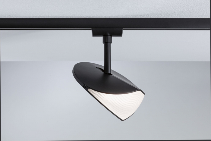 Spot URail LED Alejandro, 800lm, 10W, 4000K, 230V, negru mat, flux luminos variabil în 3 pași [2]