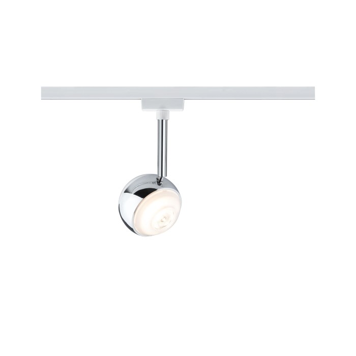 Spot URail LED Capsule II 1x6W alb/crom 230V metal/plastic, flux luminos variabil [1]