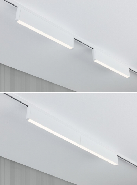 Spot URail LED Ceris, 800lm, 9,5W, 3000K, 230V, alb Signal, cu flux luminos variabil în 3 pași [6]