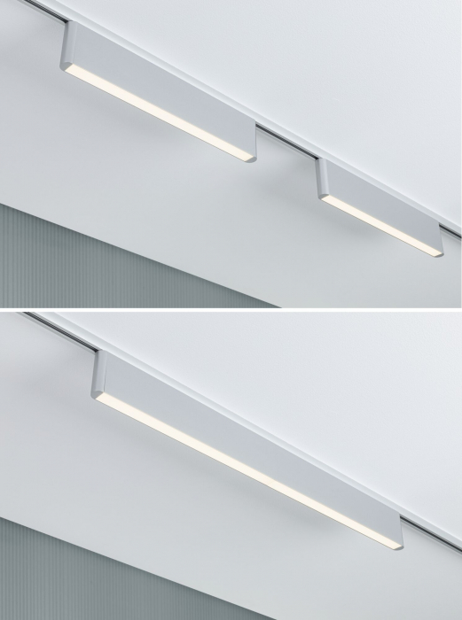 Spot URail LED Ceris, 800lm, 9,5W, 3000K, 230V, crom mat, cu flux luminos variabil în 3 pași [6]