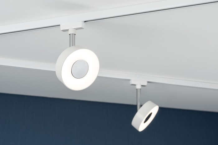 Spot URail LED Circle 1x5W alb 230V metal/plastic [2]