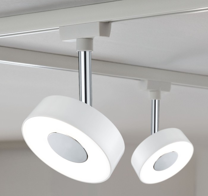 Spot URail LED Circle 1x5W alb 230V metal/plastic [3]