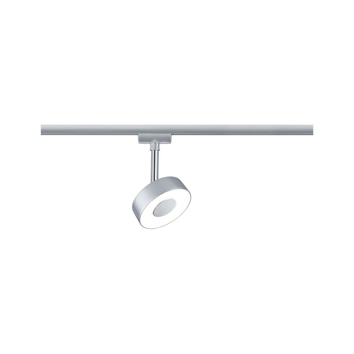 Spot URail LED Circle 1x5W crom mat 230V metal/plastic [1]