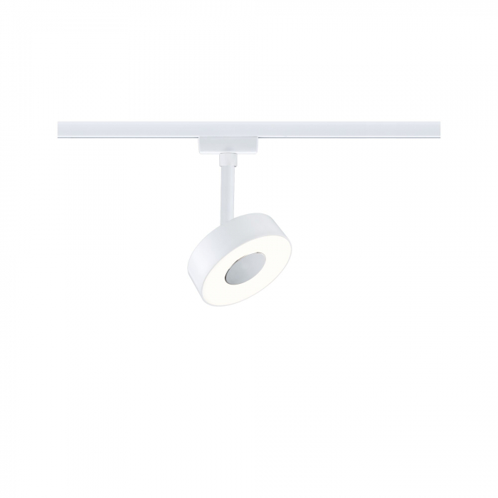 Spot URail LED Circle 210lm, 5W, 3000K, 230V, alb Signal, flux luminos variabil în 3 pași [8]
