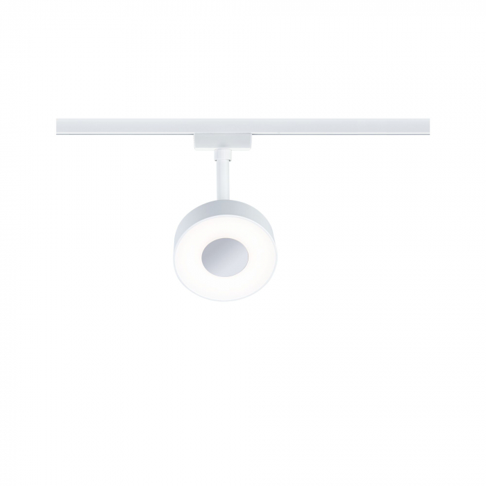 Spot URail LED Circle 220lm, 5W, 4000K, 230V, alb Signal, flux luminos variabil în 3 pași [8]