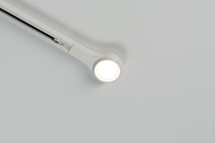 Spot URail LED de capăt 1x5,8W alb 230V metal, cu flux luminos variabil [3]
