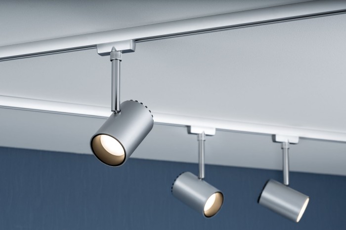 Spot URail LED Shine 1x5W crom mat 230V metal/plastic [2]