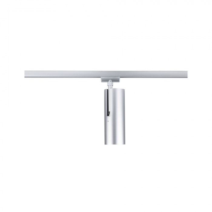 Spot URail LED Theron, 1020lm, 11W, 3000K, 230V, crom mat, cu flux luminos variabil [4]