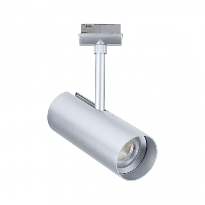 Spot URail LED Theron, 1020lm, 11W, 3000K, 230V, crom mat, cu flux luminos variabil [1]
