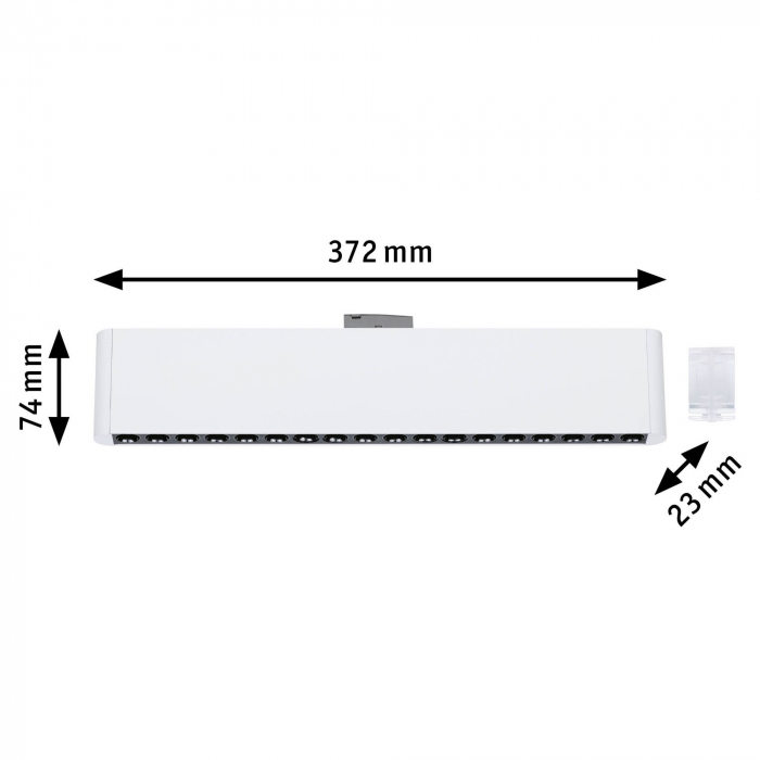 Spot URail LED Zelos, 1050lm, 10W, 3000K, 230V, alb Signal, cu flux luminos variabil în 3 pași [4]