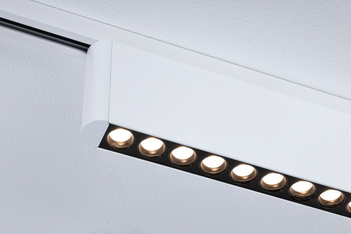 Spot URail LED Zelos, 1050lm, 10W, 3000K, 230V, alb Signal, cu flux luminos variabil în 3 pași [3]