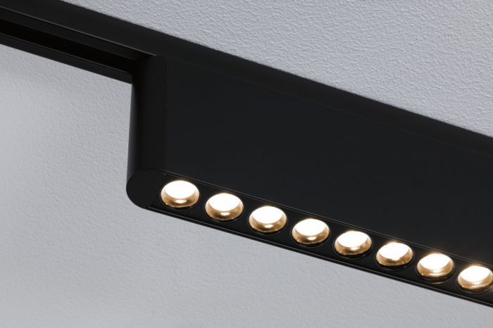 Spot URail LED Zelos, 1050lm, 10W, 3000K, 230V, negru mat, cu flux luminos variabil în 3 pași [2]