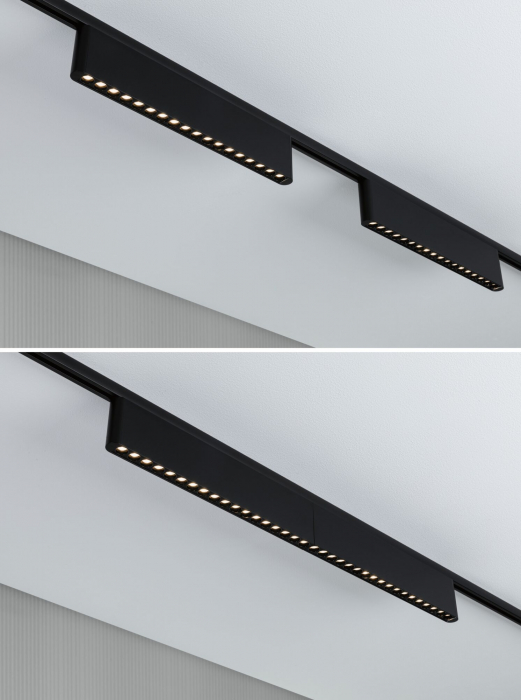 Spot URail LED Zelos, 1050lm, 10W, 3000K, 230V, negru mat, cu flux luminos variabil în 3 pași [3]