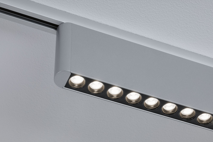 Spot URail LED Zelos, 1100lm, 10W, 4000K, 230V, crom mat, cu flux luminos variabil în 3 pași [5]