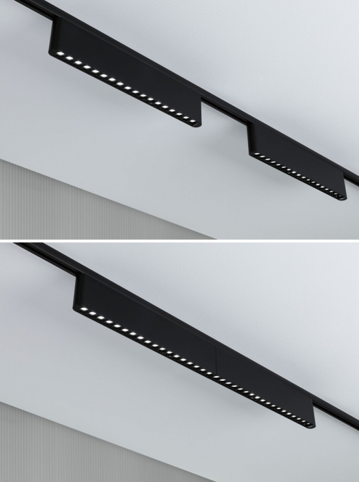 Spot URail LED Zelos, 1100lm, 10W, 4000K, 230V, negru mat, cu flux luminos variabil în 3 pași [6]