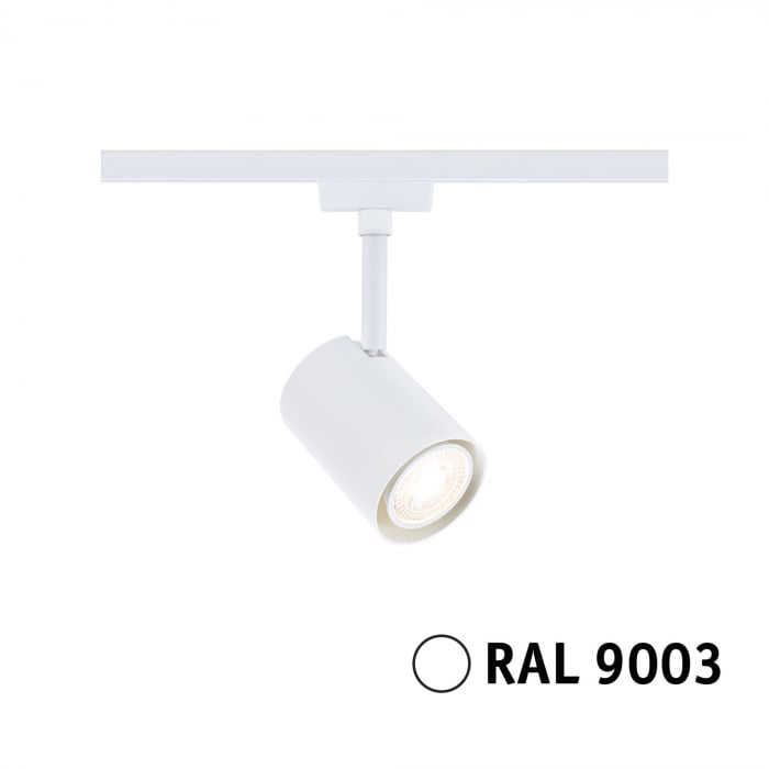 Spot URail Luxe, max 1x10W, GU10, alb Signal, 230V, plastic [5]
