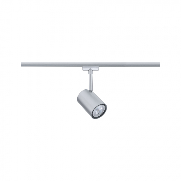 Spot URail Luxe, max 1x10W, GU10, crom mat, 230V, plastic [6]