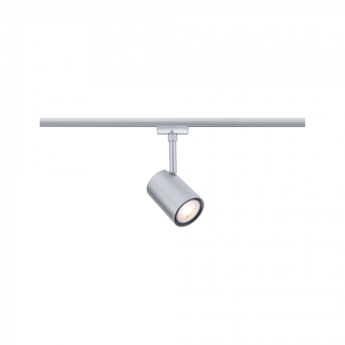 Spot URail Luxe, max 1x10W, GU10, crom mat, 230V, plastic [1]