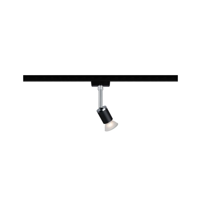 Spot URail Pure II max1x10W GU10 negru mat/crom 230V metal/plastic [4]